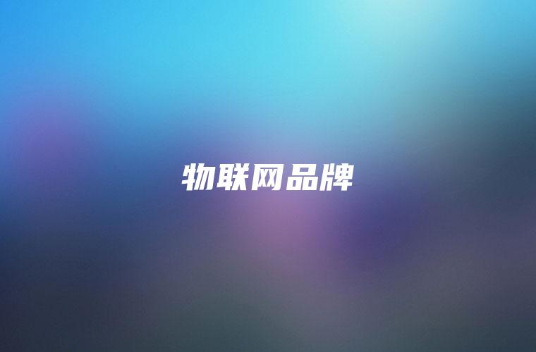 物联网品牌